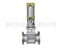 不鏽鋼氣(qì)動出料閥(fa)Z644TC