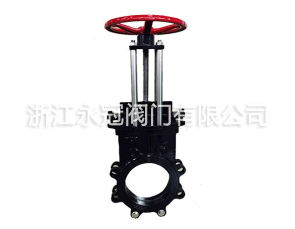 手動(dong)偏心刀閘閥(fá)PZ43