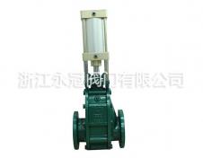 氣動陶(táo)瓷雙閘閥閥(fá)Z644TC