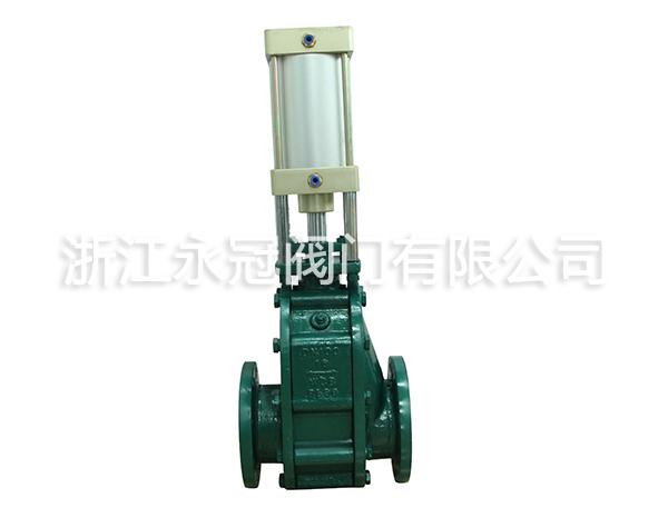 氣動(dong)陶瓷雙閘(zhá)閥Z644TC