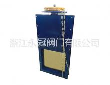 手動鍊輪螺(luo)旋閘門
