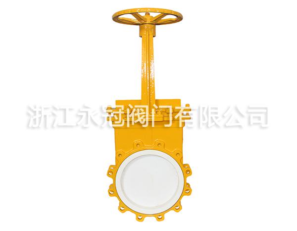 手動梅花(huā)型陶瓷刀閘(zhá)閥PZ43TC