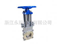 美(mei)标刀閘閥(fa)PZ43W-150LB