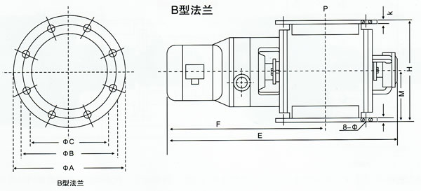 出料閥安(an)裝尺寸圖 出(chu)料閥安裝尺(chi)寸圖