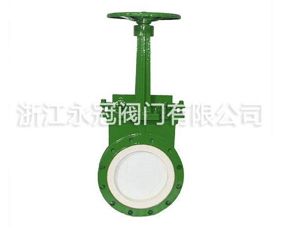 手(shǒu)動法蘭陶(tao)瓷刀閘閥(fa)